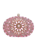 Womens All Over Crystals Sparkly Evening Clutch Bags
