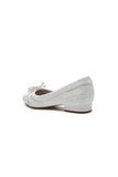 Lace Flats Sandal with Bow Bridal