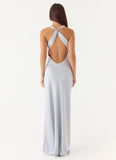 Zandie Maxi Dress Misty Blue