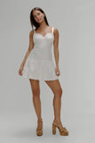 Willa Cotton Mini Dress Spring Cloud