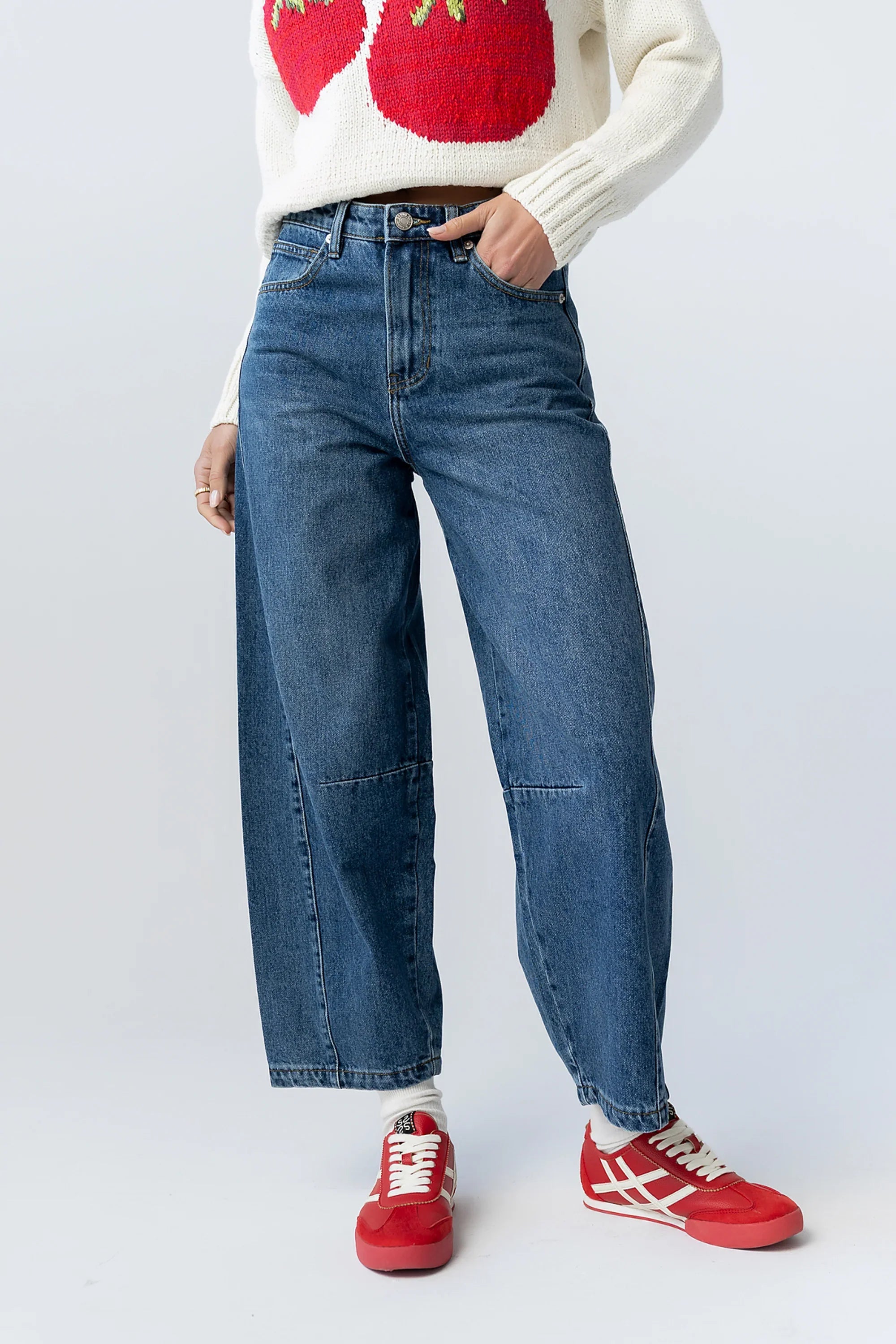 Torri Barrel Jeans