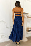 Fashion Revolution Strapless Maxi Dress Navy