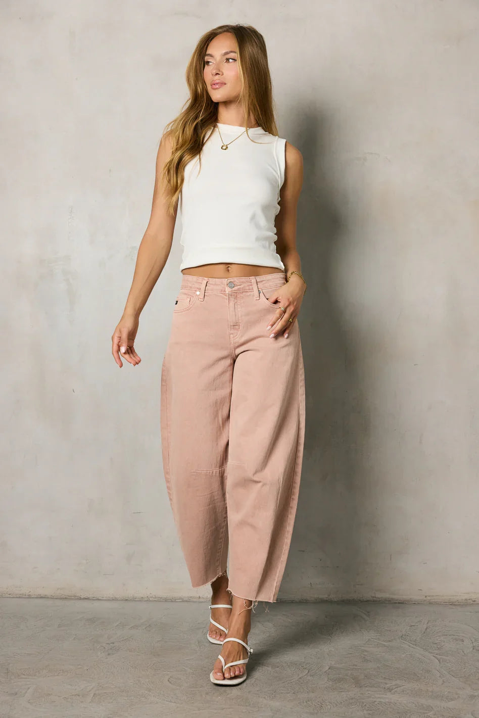 Evie Barrel Jeans
