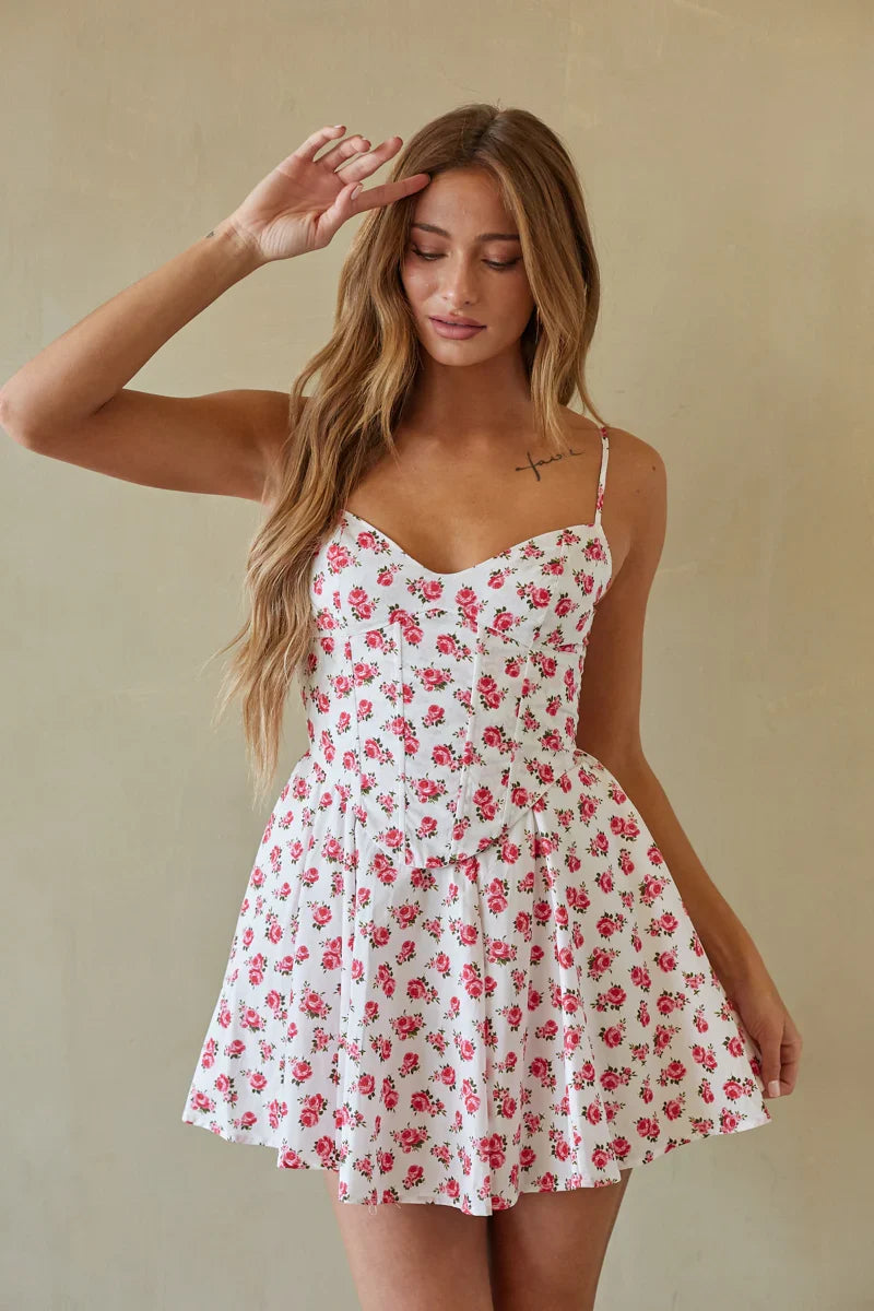 Corinne Corset Mini Dress