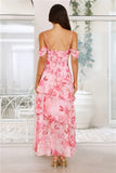 Glimmering Grace Maxi Dress Pink