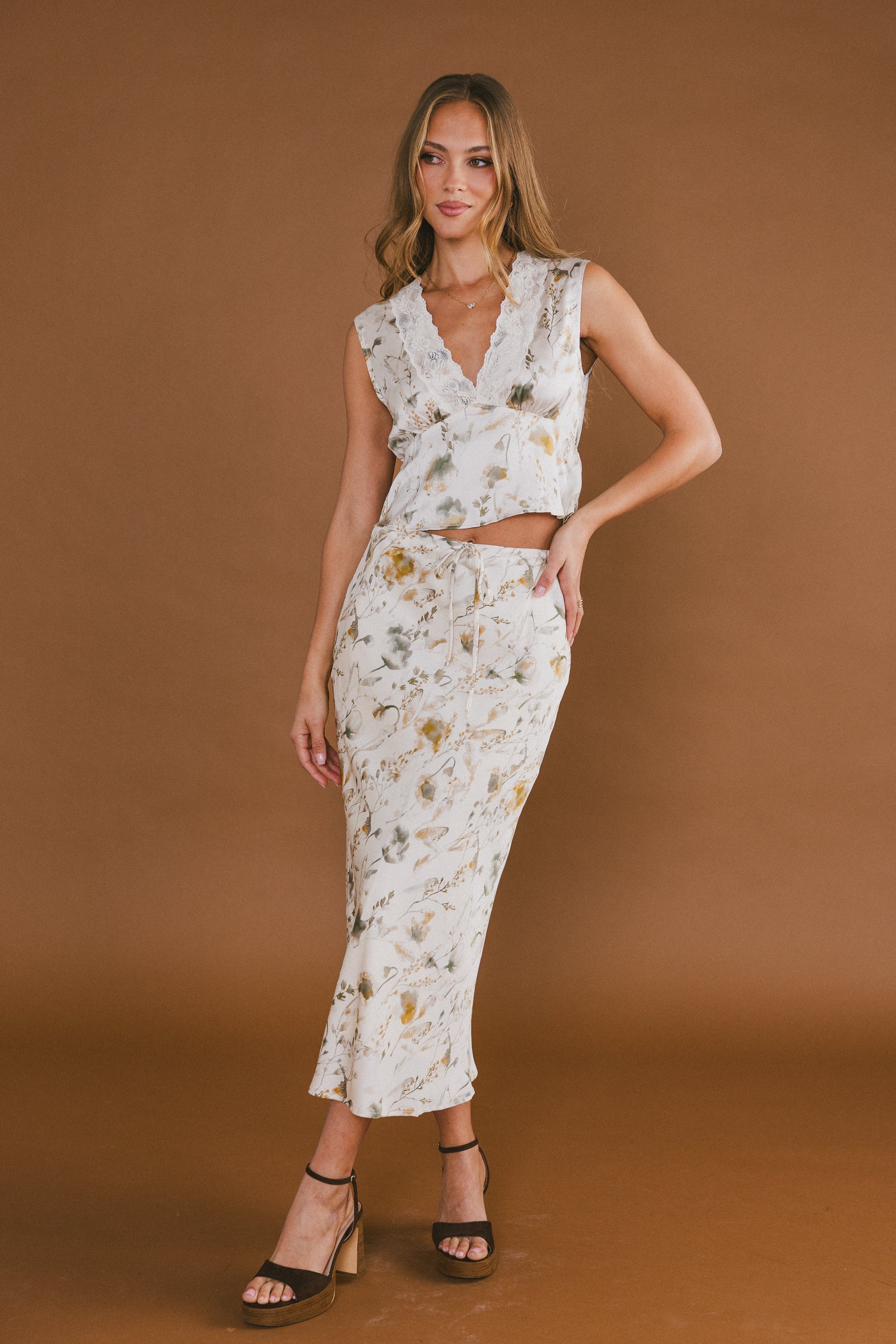 Peter Lace Trim Top
