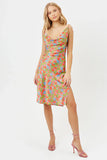Doll Face Silk Dress Groovy