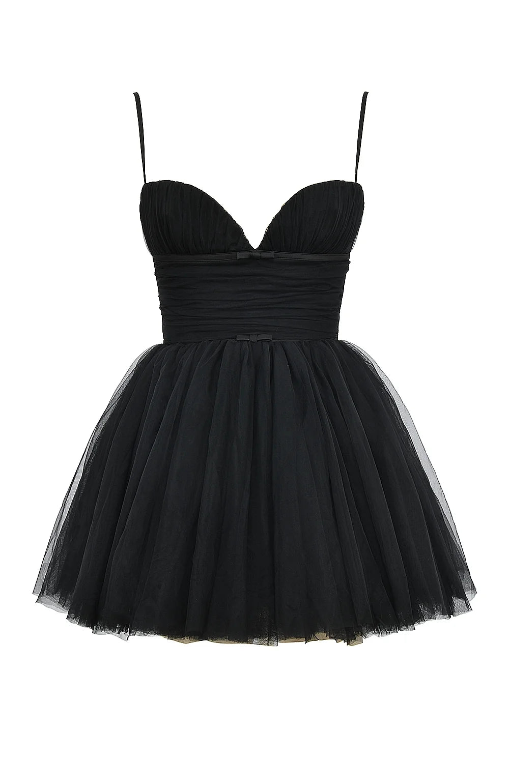 black tulle mini dress sale