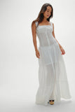 Christabelle Ruffle Maxi Dress Sunrose