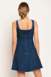 URBAN POLISH DENIM MINI DRESS