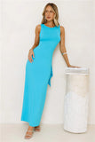 Romance Unveiled Maxi Dress Blue