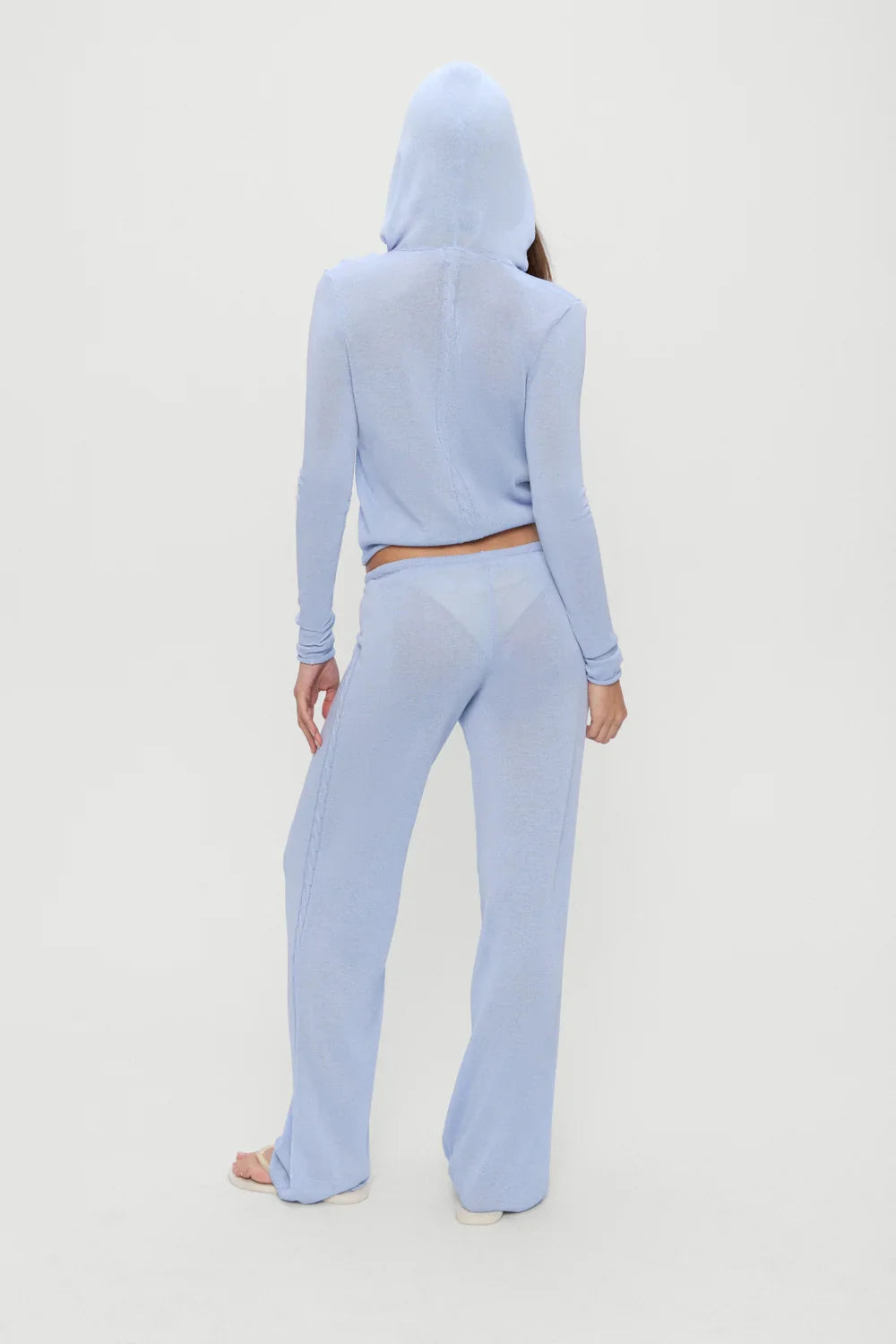 Ela Low Rise Knit Pants Sleepy Spring