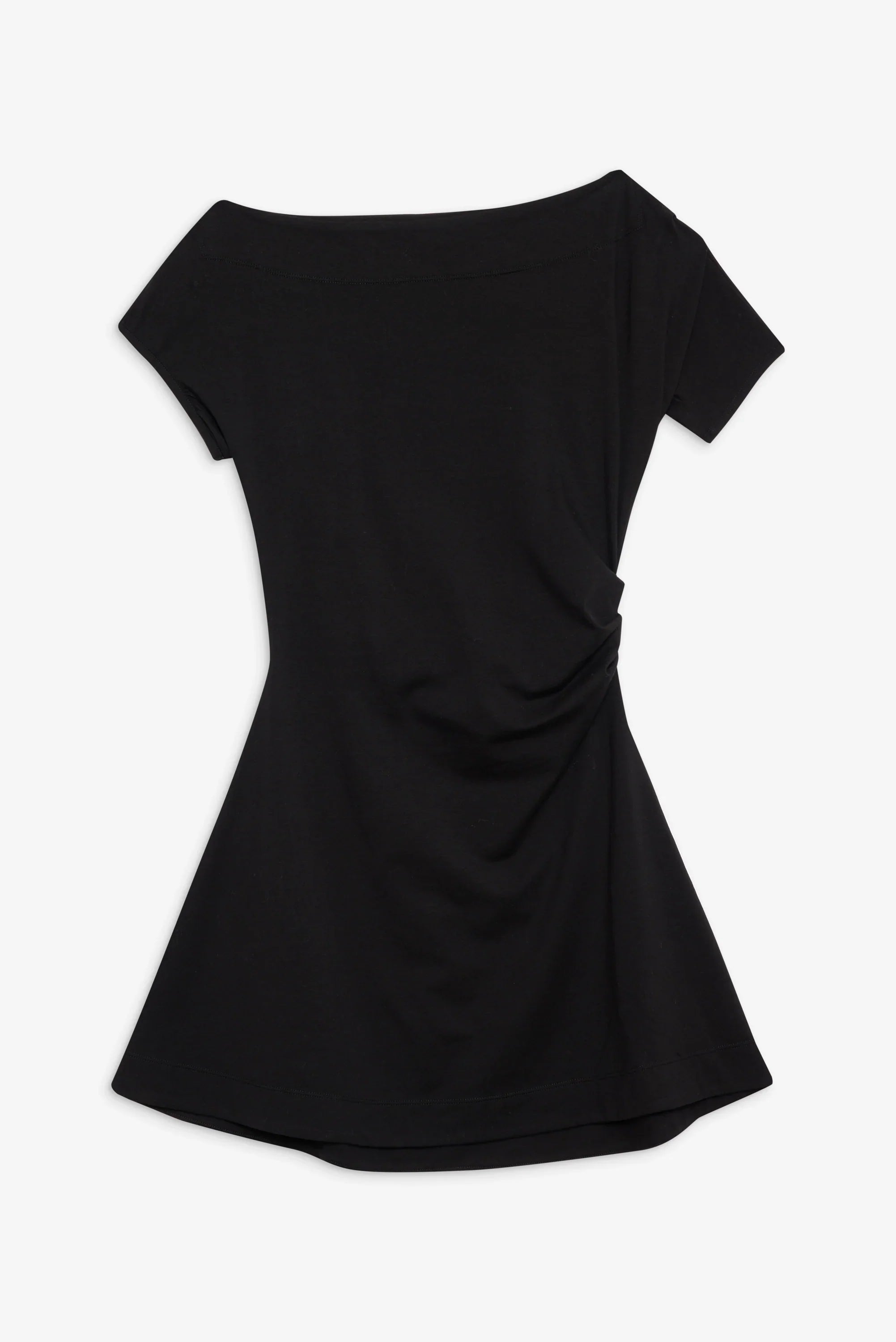 Roslyn Off Shoulder Mini Dress Black