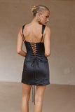 AMALDA MINI DRESS BLACK