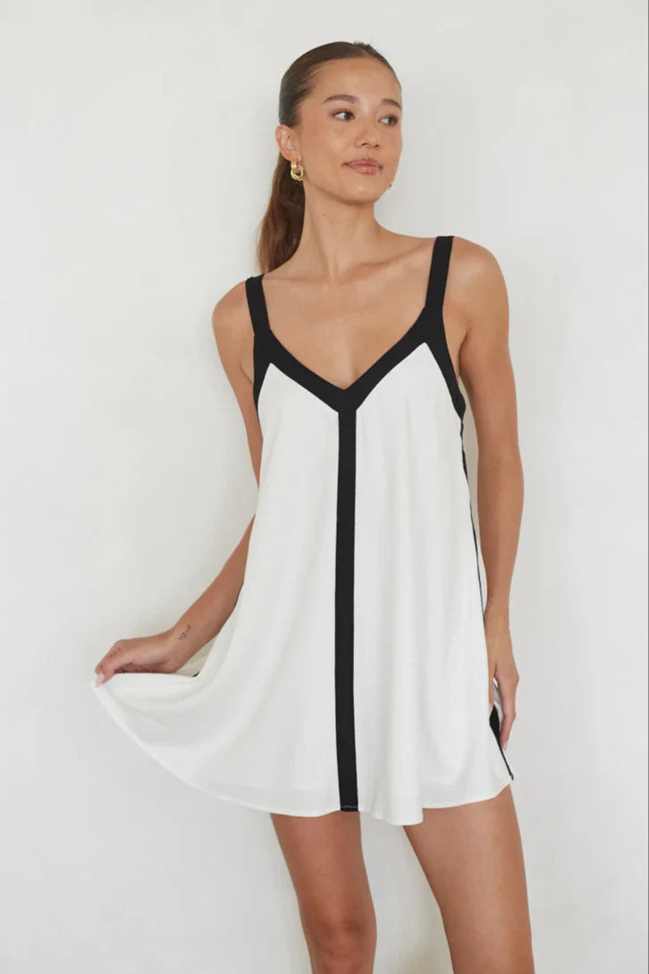 Oak Shift Mini Dress