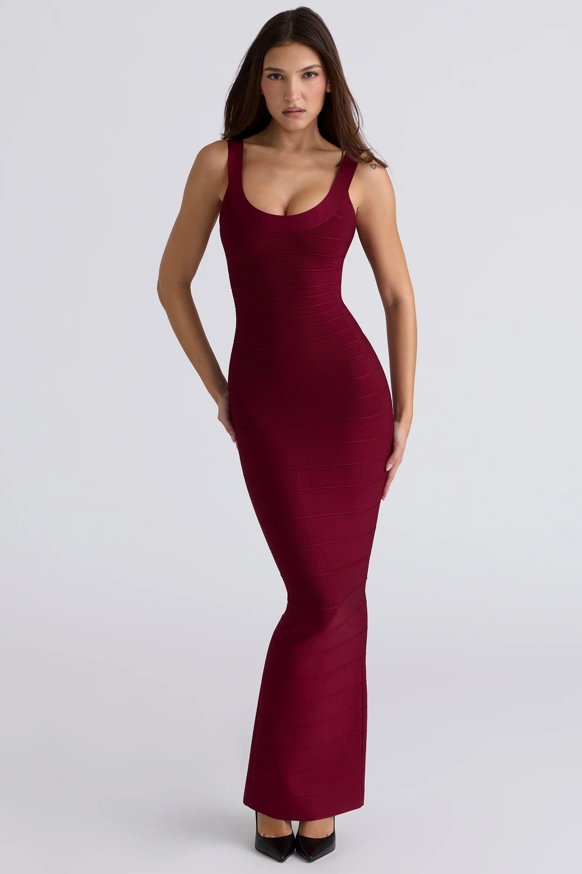 ruby bandage maxi dress