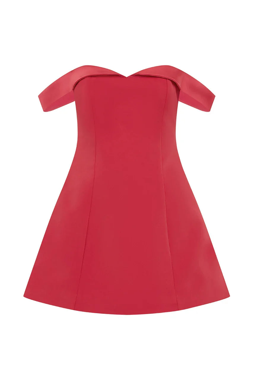 EBONY MINI DRESS WATERMELON