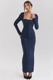 midnight bodycon maxi dress sale