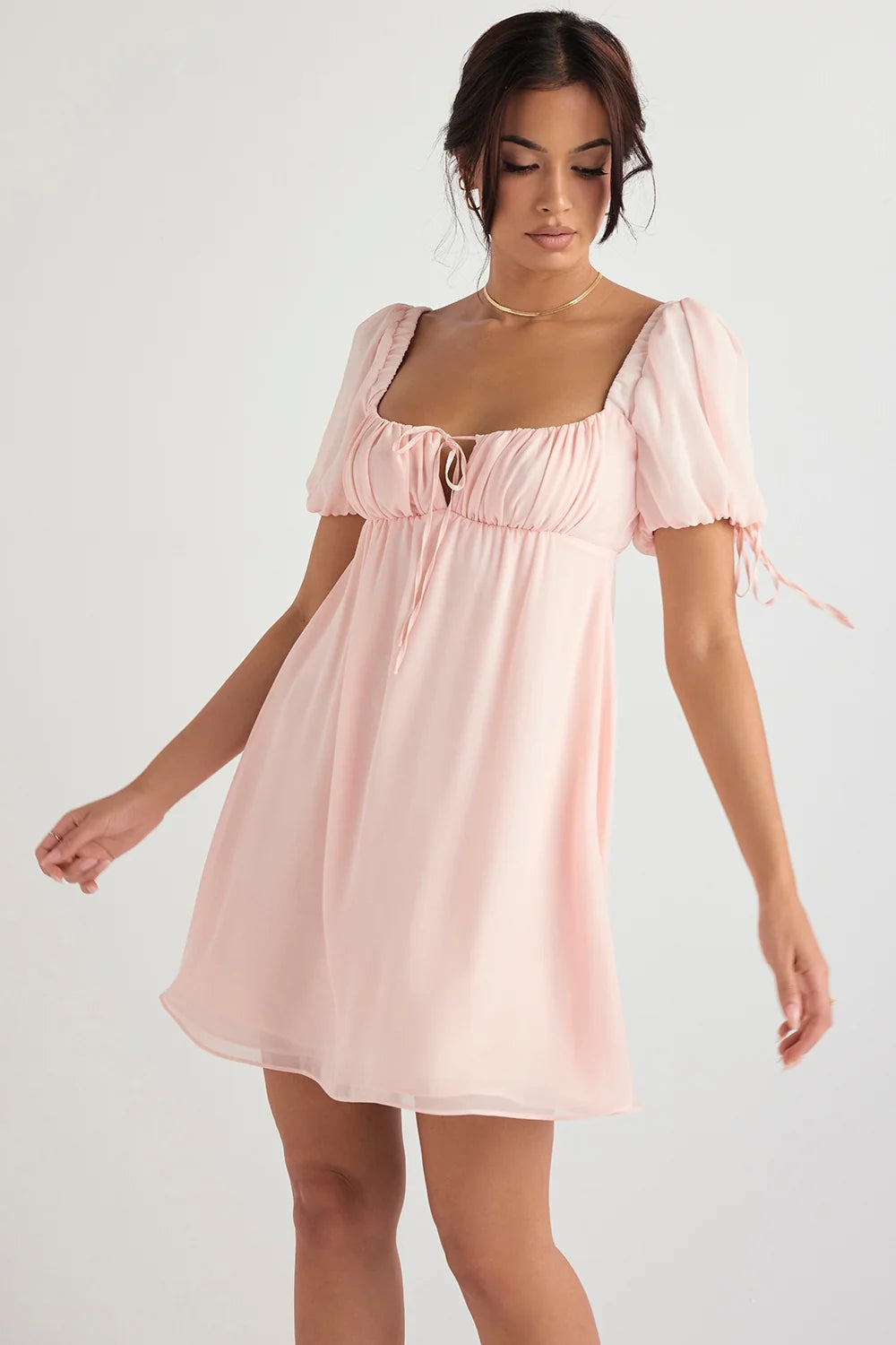 pink quartz mini dress sale
