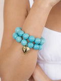 Luck and Love Turquoise Bracelet Set