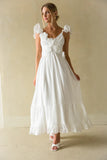 Lilia Floral Ruffle Maxi Dress