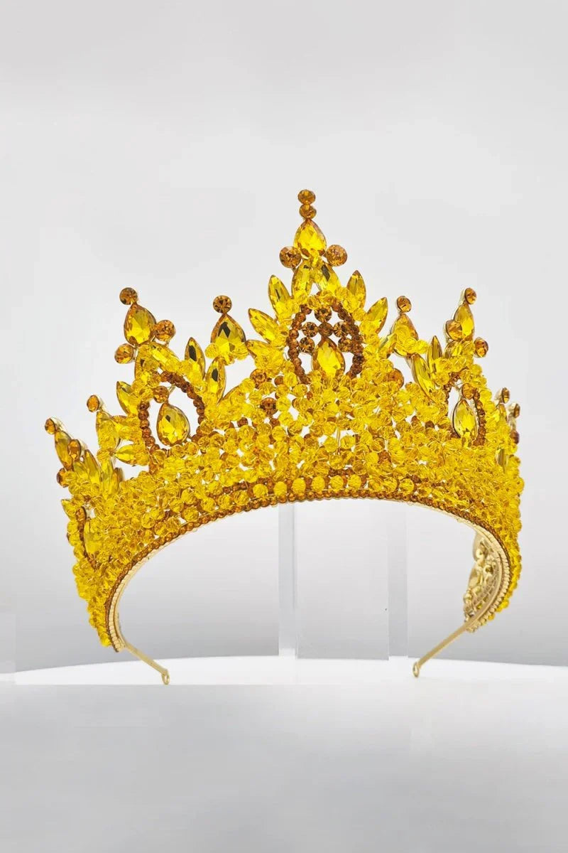 Pink Rhinestone Queen Tiara