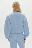 Travel Day Cotton Crewneck Morning