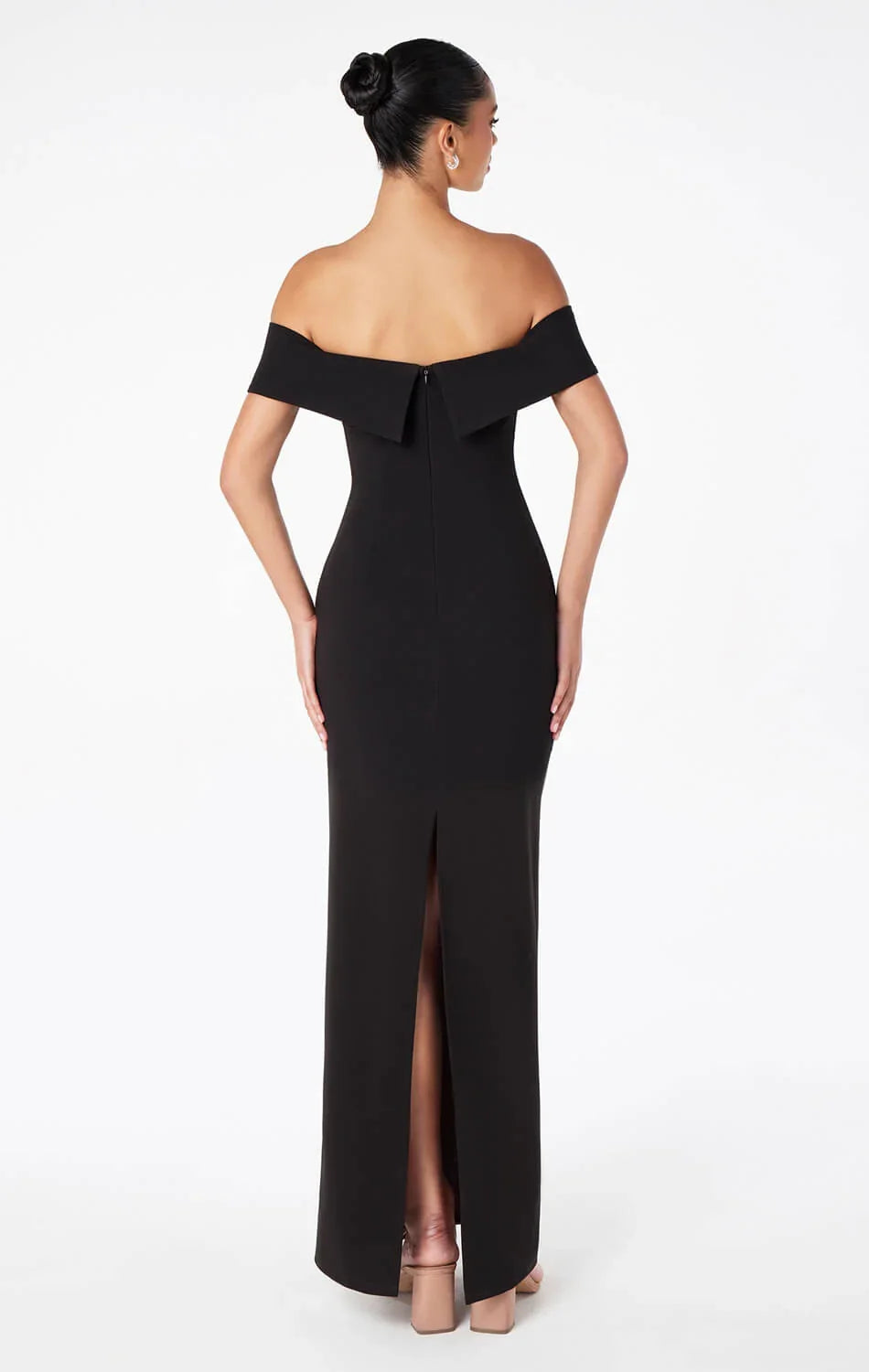 INEZ OFF THE SHOULDER MAXI DRESS