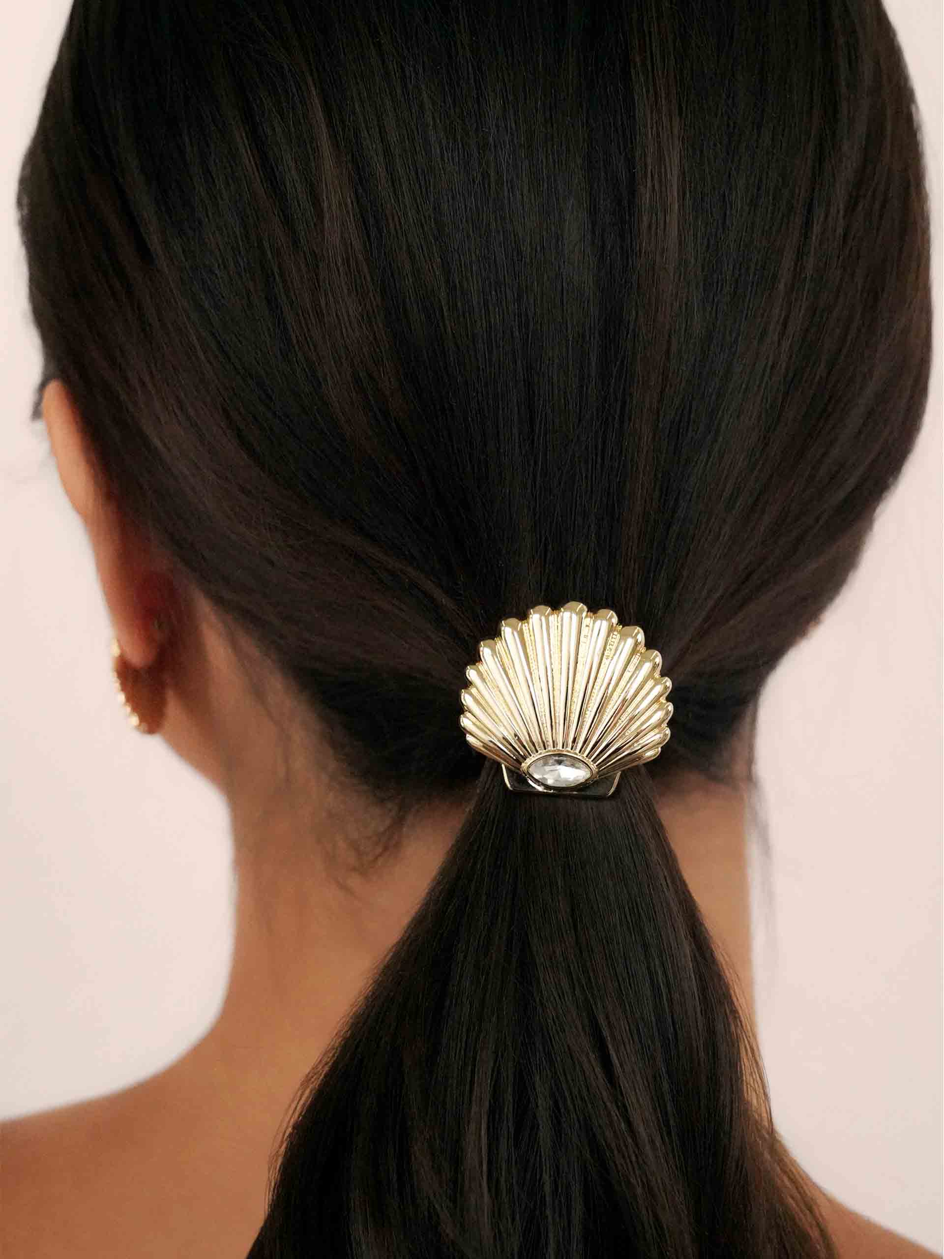 Santorini Shell Hair Tie