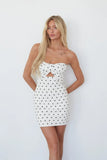 Kynlee Polka Dot Mini Dress
