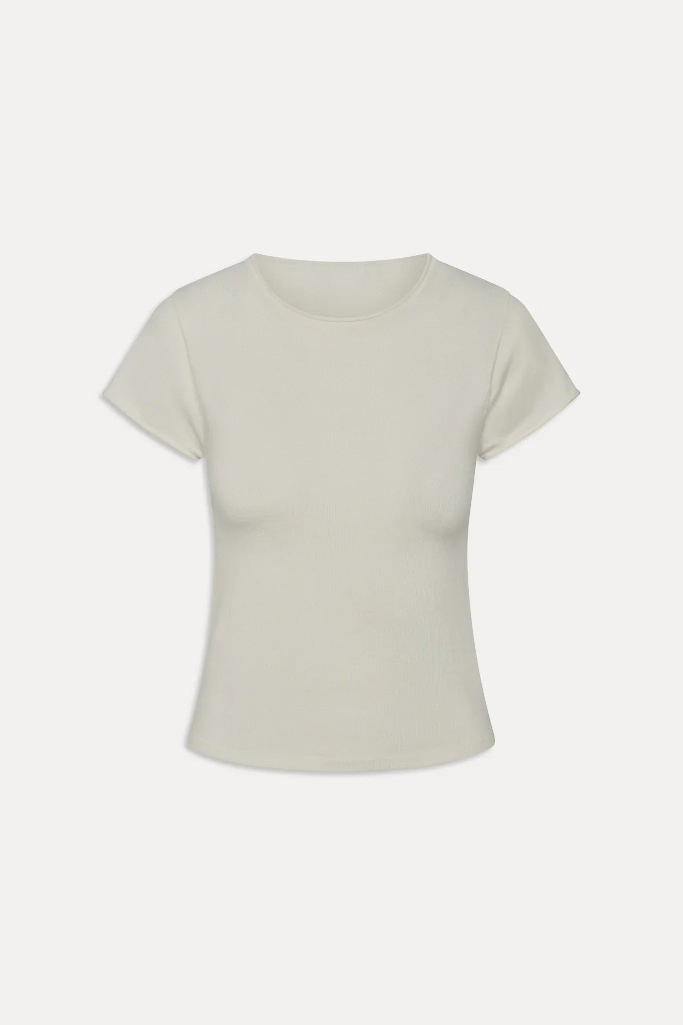Baylee Knit Tee Soft Vanilla