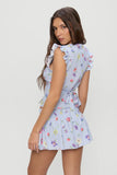 Clover Mini Skirt Fresh Florals