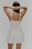 Willa Cotton Mini Dress Spring Cloud