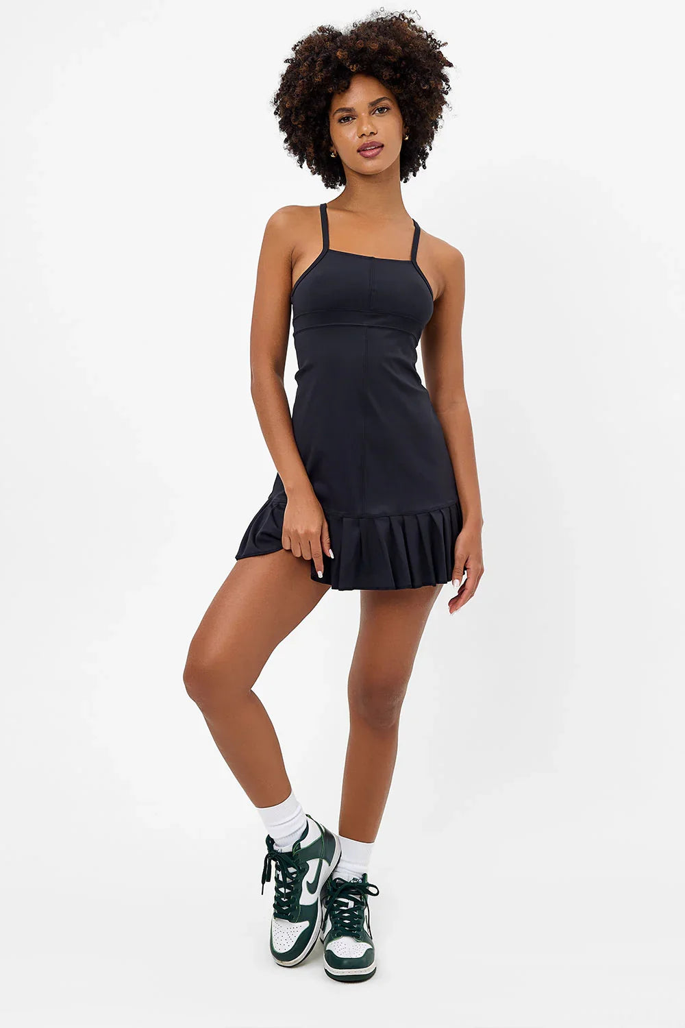 Swift Tennis Dress Black