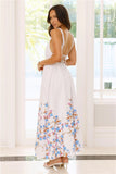 Sundrop Springs Midi Dress White