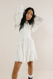 Vallie Smocked Mini Dress