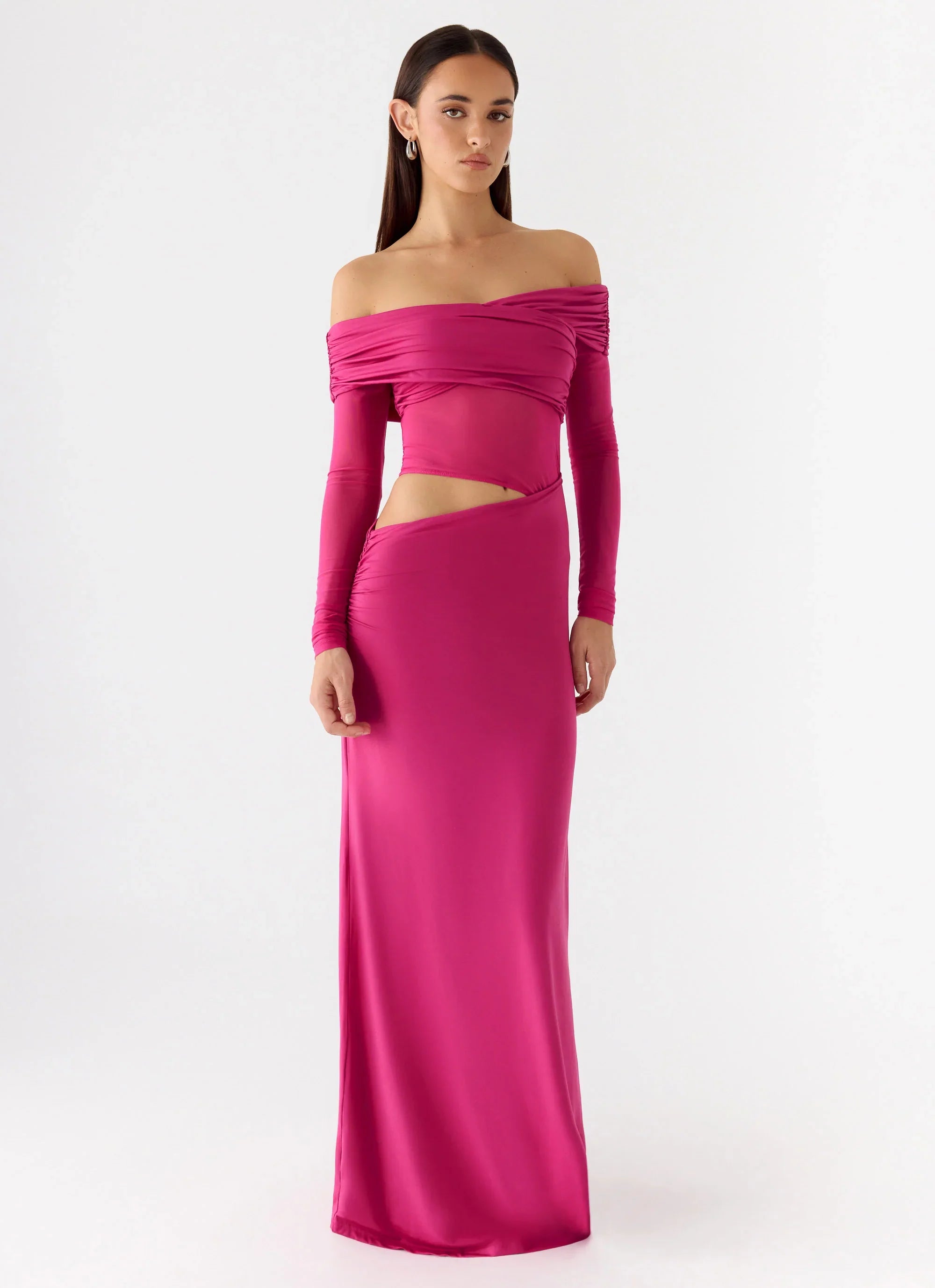Kerli Maxi Dress Fuchsia