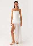 Savaya Maxi Dress White