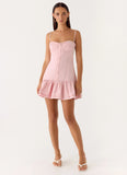 Loulette Mini Dress Pink