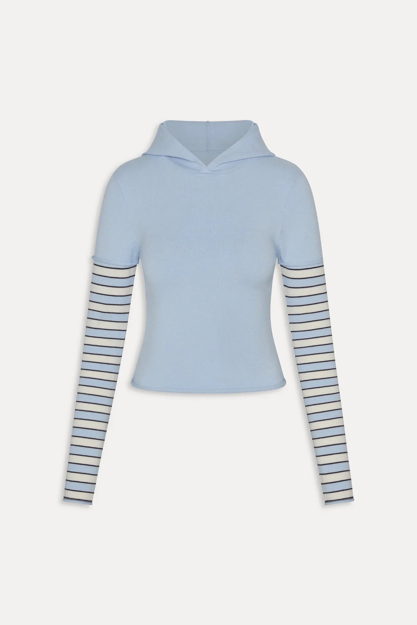 Marina Knit Hoodie Lighthouse