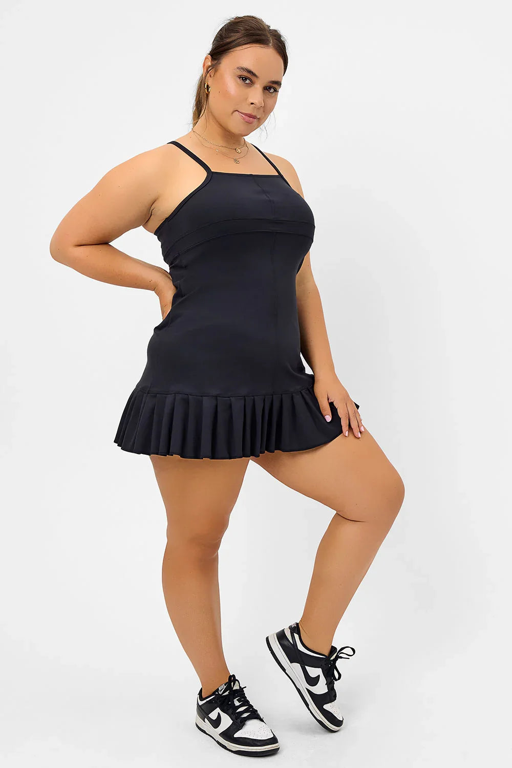 Swift Tennis Dress Black