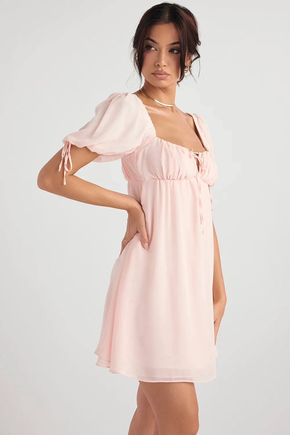 pink quartz mini dress sale