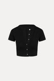 x Khy Oakley Cloud Knit Cardigan Midnight Serenade