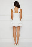 Your Wildflower Mini Dress White