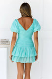 Suddenly Famous Mini Dress Mint