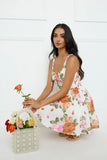 Vibrant Vibes Mini Dress Floral