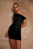 CHYNA MINI DRESS BLACK