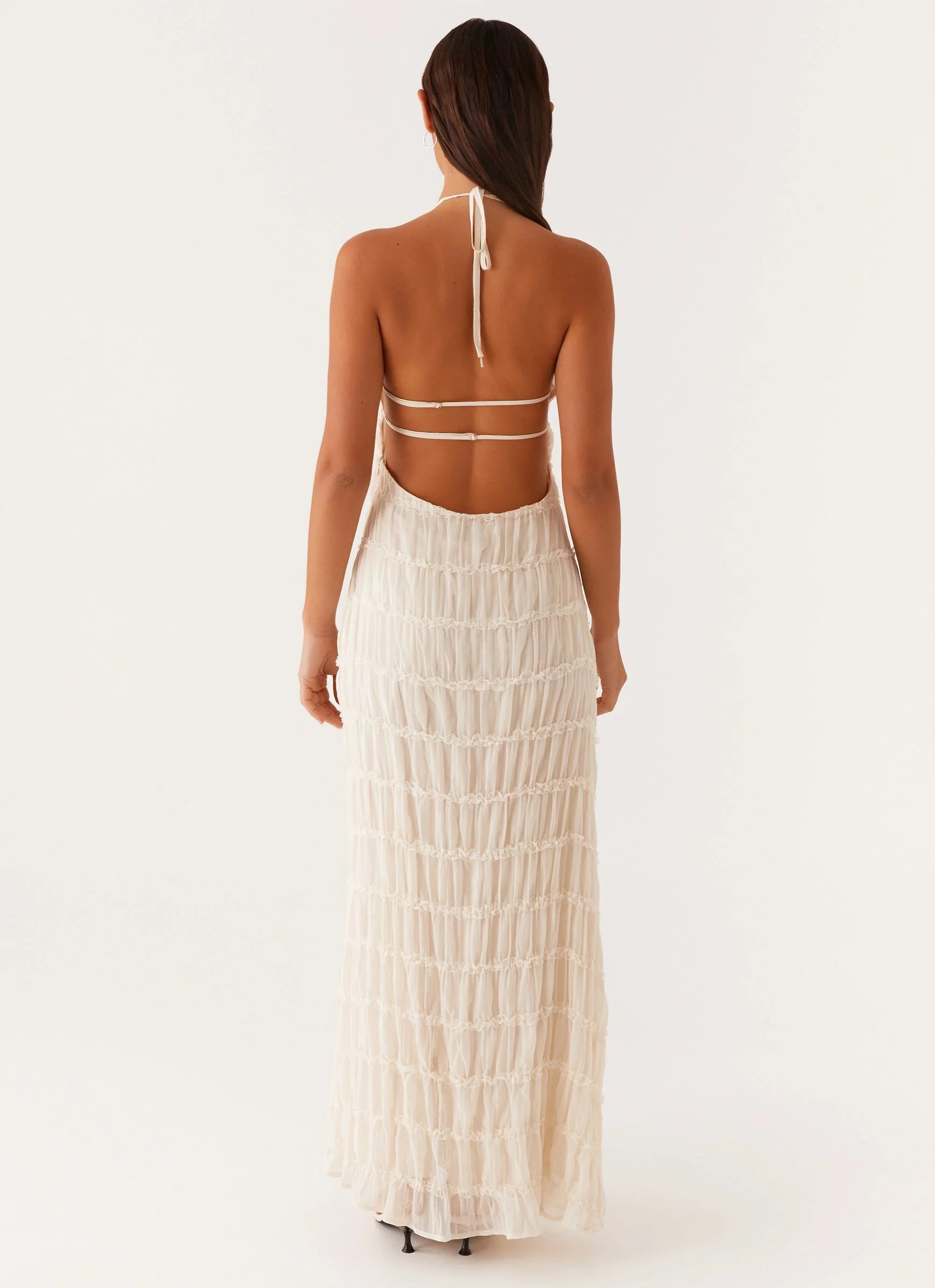 Aullie Maxi Dress Ivory