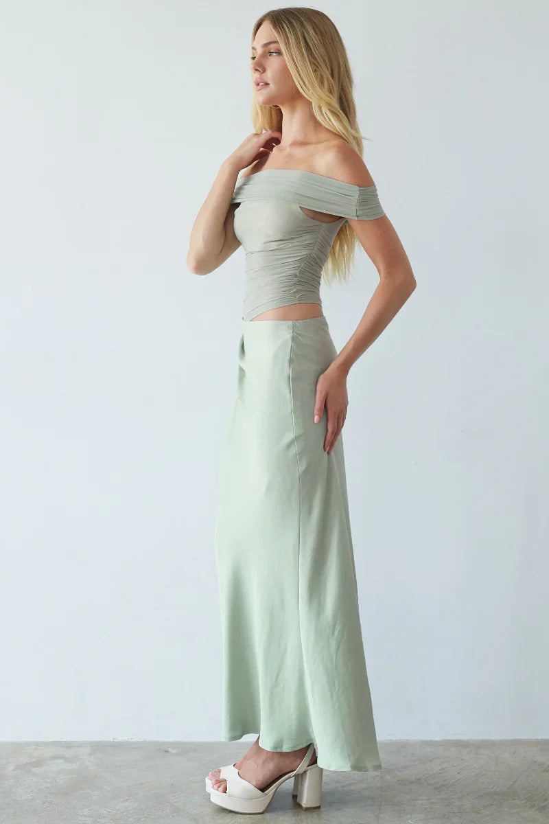 Rosalia Mesh Maxi Dress