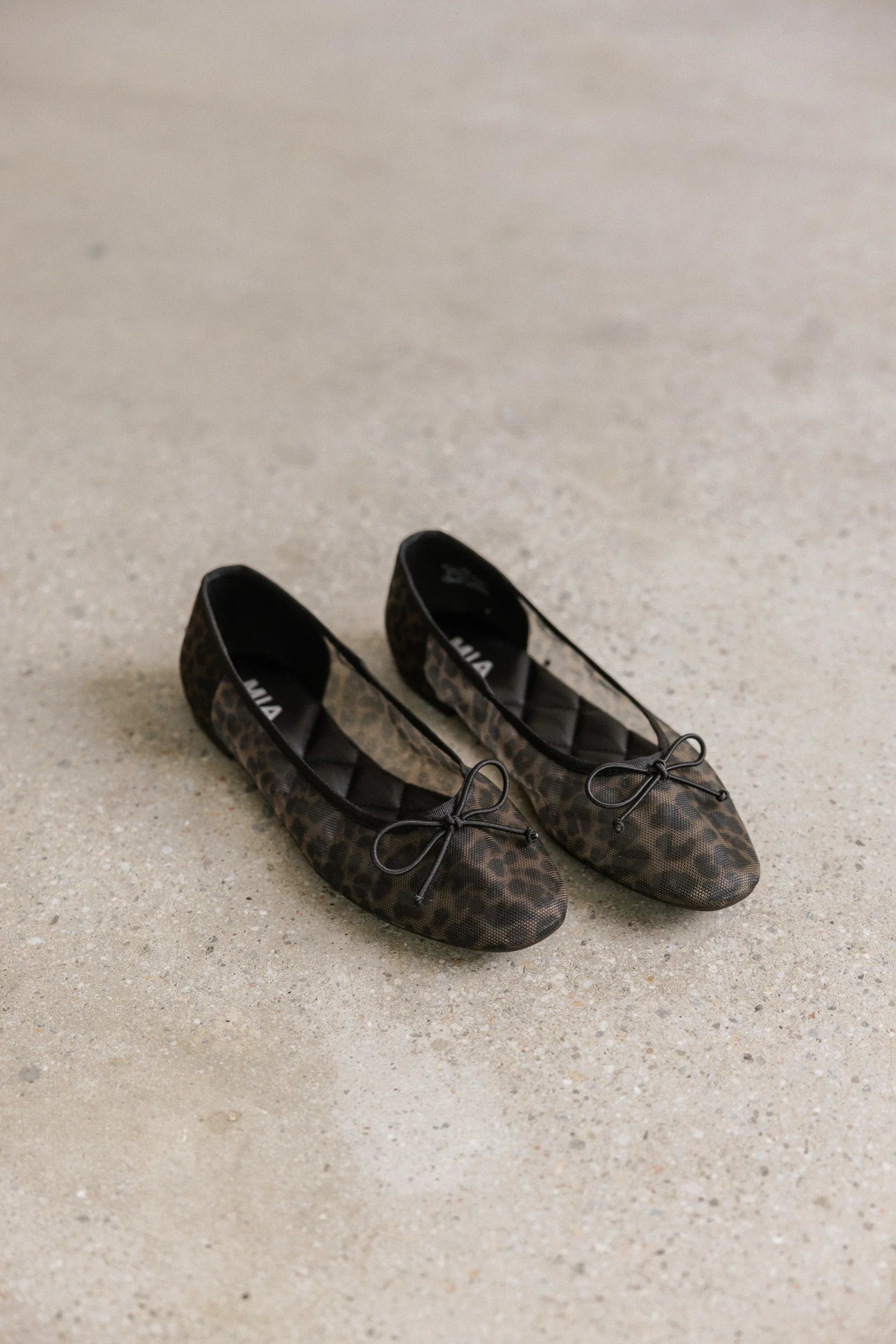 Valtina Leopard Ballet Flats